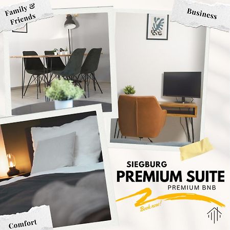 Business & Family - Zentral, 24H Check-In, Xxl Tv Lägenhet Siegburg Exteriör bild